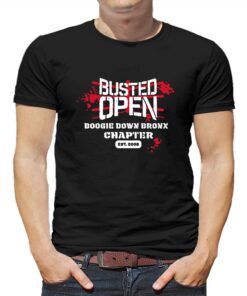 Bully Ray Busted Open Boogie Down Bronx Chapter T-shirt Bully Ray Busted Open Boogie Down Bronx Chapter T-shirt