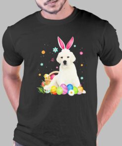 Bunny Egg White Labrador Happy Eas Shirt Bunny Egg White Labrador Happy Eas Shirt