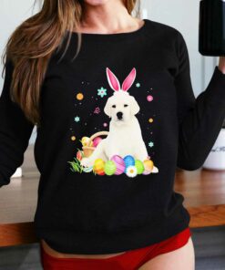 Bunny Egg White Labrador Happy Eas Shirt Bunny Egg White Labrador Happy Eas Shirt