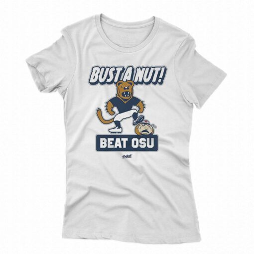 Bust A Nut T-shirt For Penn State College Fans