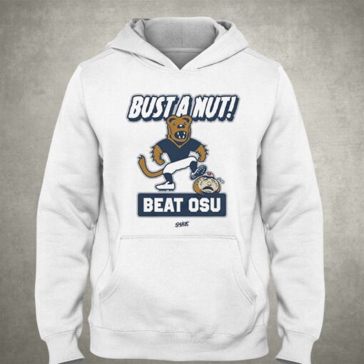 Bust A Nut T-shirt For Penn State College Fans