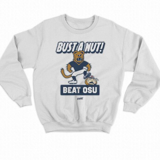 Bust A Nut T-shirt For Penn State College Fans