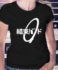 Cable Tie Kanji Hiragana Kessoku Band Rocker Band T-shirt Cable Tie Kanji Hiragana Kessoku Band Rocker Band T-shirt