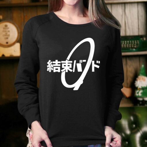 Cable Tie Kanji Hiragana Kessoku Band Rocker Band T-shirt