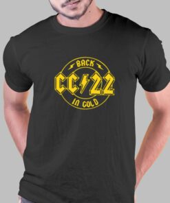 Caitlin Clark Back In Gold Cc 22 T-shirt Caitlin Clark Back In Gold Cc 22 T-shirt