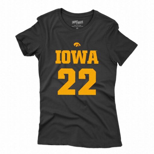 Caitlin Clark Lowa 22 Gift For Fan T-shirt