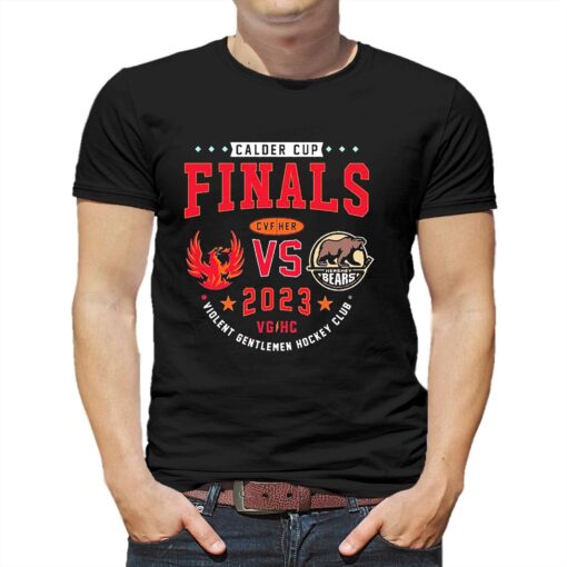 Calder Cup Final 2023 Hershey Bears Vs Coachella Valley Firebirds Violent Gentlemen Hockey Club Shirt