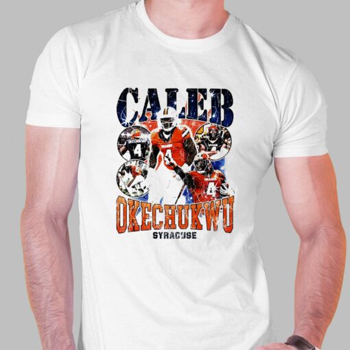 Caleb Okechukwu Syracuse Orange Football Vintage Shirt