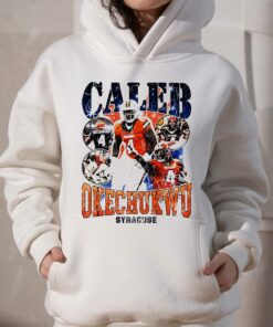 Caleb Okechukwu Syracuse Orange Football Vintage Shirt 3