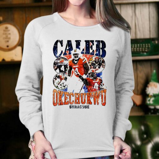 Caleb Okechukwu Syracuse Orange Football Vintage Shirt