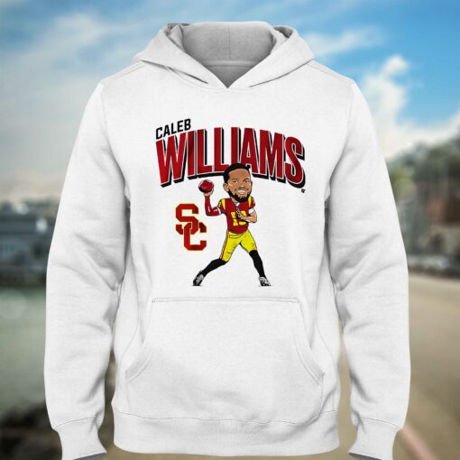 Caleb Williams Caricature Usc Trojans Football Shirt