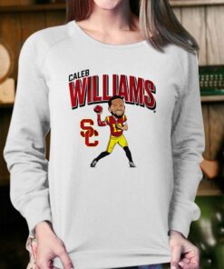 Caleb Williams Caricature Usc Trojans Football Shirt 4