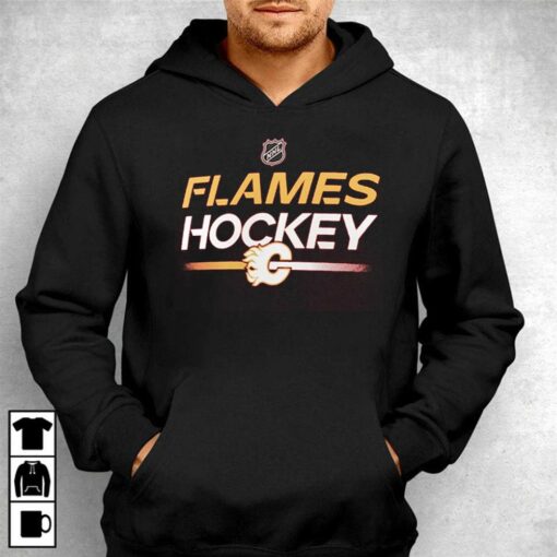 Calgary Flames Authentic Pro Primary Replen Shirt