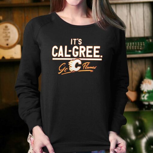 Calgary Flames Hometown Collection Push Ahead T-shirt