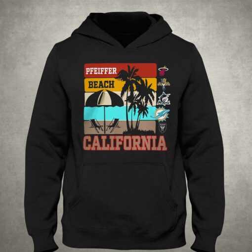 California Pfeiffer Beach Sports Team Logo Shirt