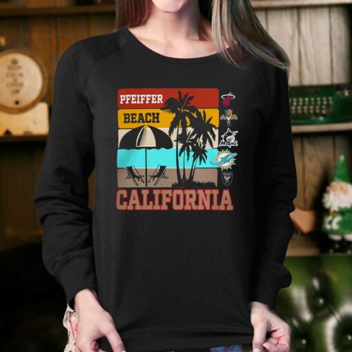 California Pfeiffer Beach Sports Team Logo Shirt