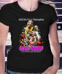 Call Me Coco Champion Coco Gauff Us Open 2023 Winner Unisex T-shirt Call Me Coco Champion Coco Gauff Us Open 2023 Winner Unisex T-shirt