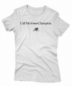 Call Me Coco Champion Shirt New Balance Coco Gauff Champion T-shirt