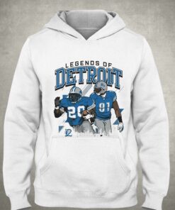 Calvin Johnson And Barry Sanders Legends Of Detroit Lions Shirt 3