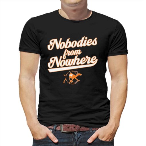 Campbell Baseball Nobodies From Nowhere Shirt