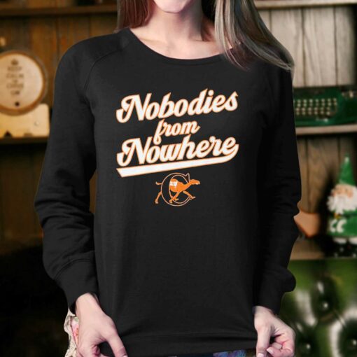 Campbell Baseball Nobodies From Nowhere Shirt