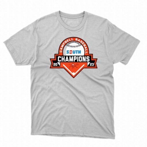 Campbell Fighting Camels 2023 Big South Baseball Regular Season Champions T-shirt