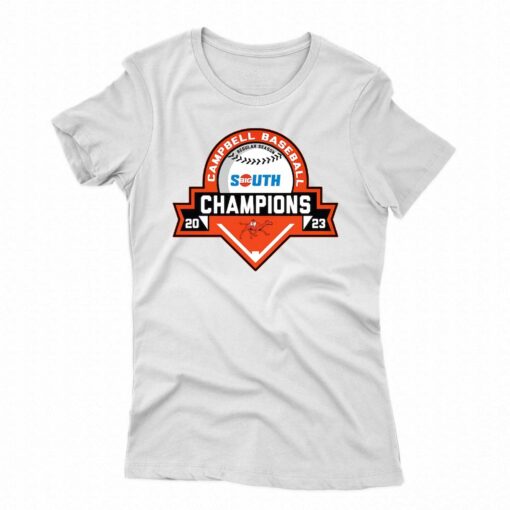 Campbell Fighting Camels 2023 Big South Baseball Regular Season Champions T-shirt