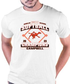 Campbell Fighting Camels 2023 Big South Softball Regular Season Champions T-shirt