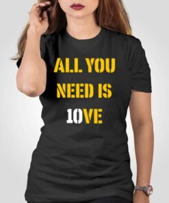 Campeche Collective Merch All You Need Is 10ve T-shirt Campeche Collective Merch All You Need Is 10ve T-shirt