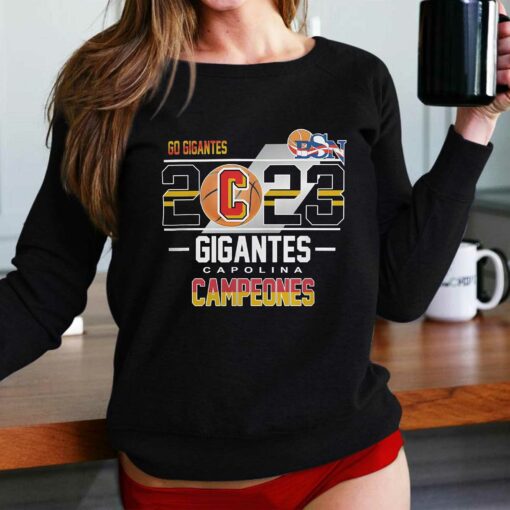 Campeones Gigantes De Carolina Bsn 2023 Shirt