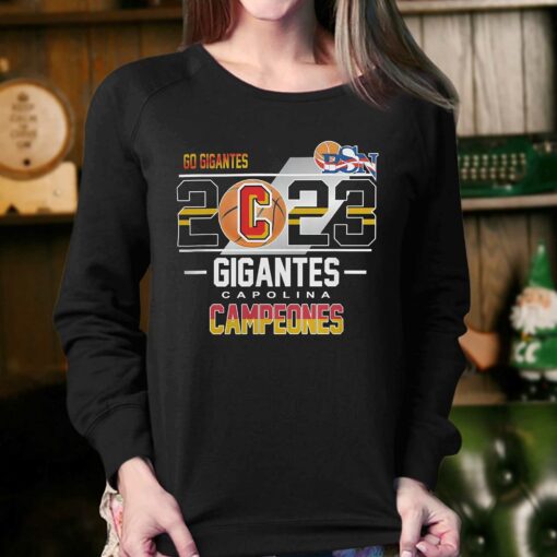 Campeones Gigantes De Carolina Bsn 2023 Shirt