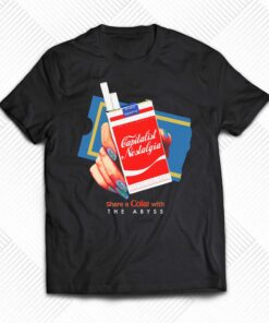 Capitalist Nostalgia Share A Coke With The Abyss Shirt Capitalist Nostalgia Share A Coke With The Abyss Shirt