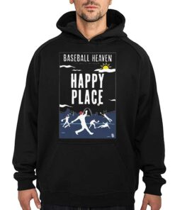Cardinals Book Club Baseball Heaven Happy Place Shirt 3
