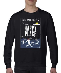 Cardinals Book Club Baseball Heaven Happy Place Shirt 4