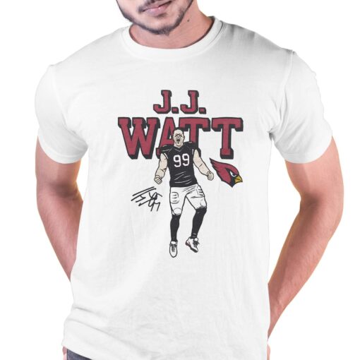 Cardinals Jj Watt Signature T-shirt