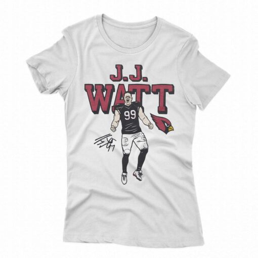 Cardinals Jj Watt Signature T-shirt