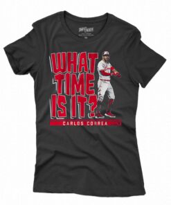 Carlos Correa What Time Is It Minnesota Shirt Carlos Correa What Time Is It Minnesota Shirt