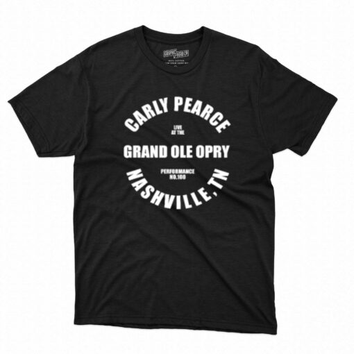 Carly Pearce Opry Exclusive 100th Show Circle T-shirt