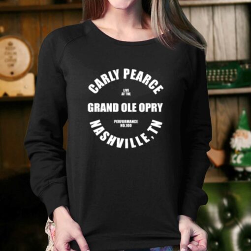 Carly Pearce Opry Exclusive 100th Show Circle T-shirt