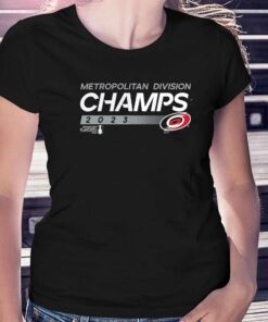 Carolina Hurricanes 2023 Metropolitan Division Champions T-shirt Carolina Hurricanes 2023 Metropolitan Division Champions T-shirt