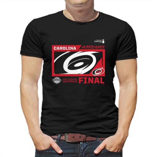 Carolina Hurricanes Fanatics Branded 2023 Stanley Cup Playoffs Eastern Conference Final T-shirt