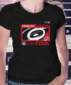 Carolina Hurricanes Fanatics Branded 2023 Stanley Cup Playoffs Eastern Conference Final T-shirt Carolina Hurricanes Fanatics Branded 2023 Stanley Cup Playoffs Eastern Conference Final T-shirt