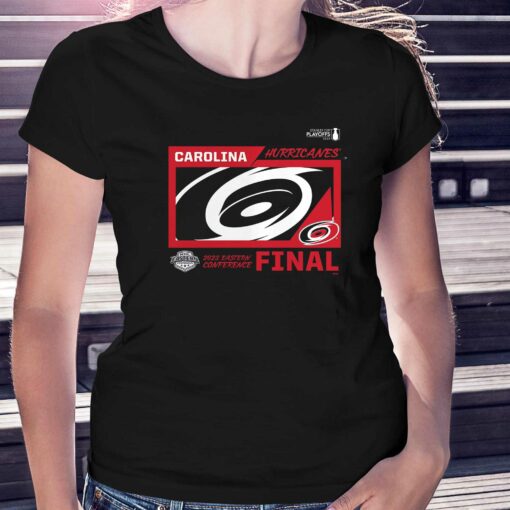 Carolina Hurricanes Fanatics Branded 2023 Stanley Cup Playoffs Eastern Conference Final T-shirt