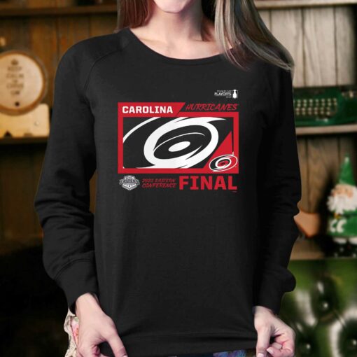 Carolina Hurricanes Fanatics Branded 2023 Stanley Cup Playoffs Eastern Conference Final T-shirt