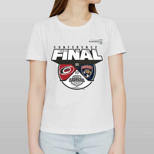 Carolina Hurricanes Vs Florida Panthers 2023 Stanley Cup Playoffs Eastern Conference Final Matchup Shirt