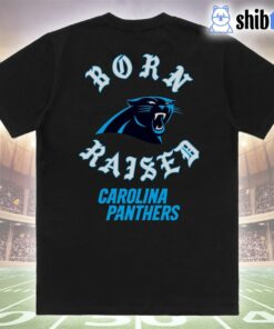 Carolina Panthers Born X Raised Unisex T-shirt Carolina Panthers Born X Raised Unisex T-shirt