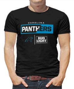 Carolina Panthers Fanatics Branded Nfl X Bud Light T-shirt Carolina Panthers Fanatics Branded Nfl X Bud Light T-shirt