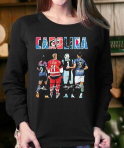 Carolina Sports Teams Players Signatures Shirt 3 Carolina Sports Teams Players Signatures Shirt 4