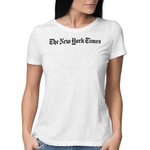 Carrie’s Wearing New York Times T-shirt