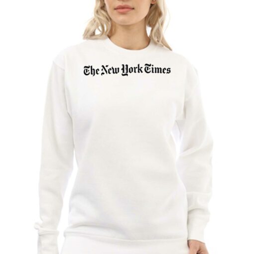 Carrie’s Wearing New York Times T-shirt